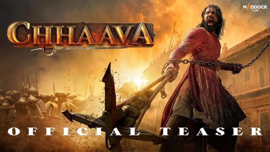 Wideo do filmu छावा — Chhaava Teaser | Vicky Kaushal | Rashmika M | Akshaye K | Dinesh V | Laxman U | 6th Dec 2024
