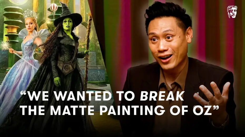 Wideo do filmu Wicked: na dobre — Jon M. Chu on the Process of Filming Wicked and Wicked for Good at the Same Time | BAFTA