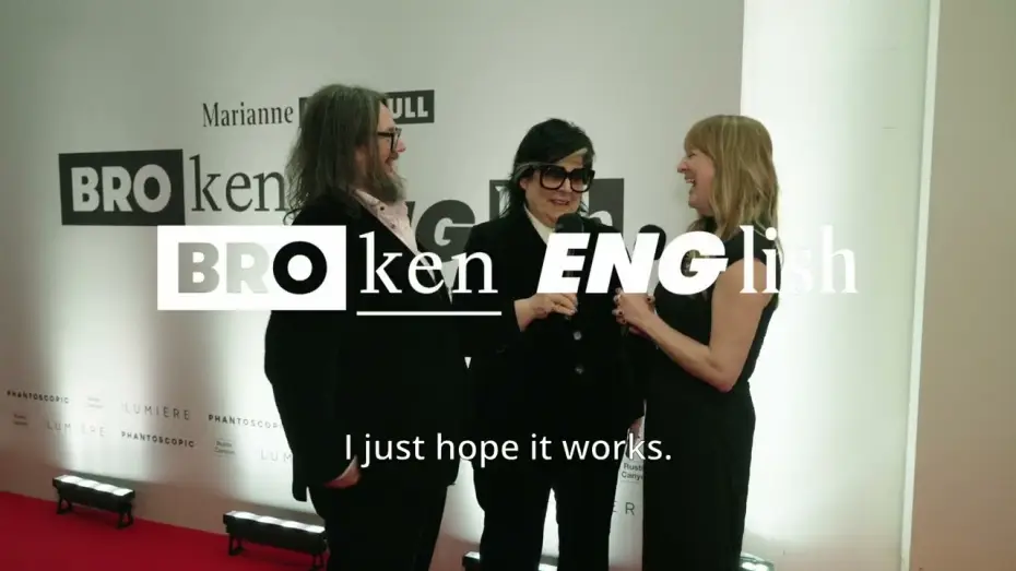 Wideo do filmu Broken English — CELEBRATING MARIANNE FAITHFULL & BROKEN ENGLISH PREVIEW AT THE BARBICAN