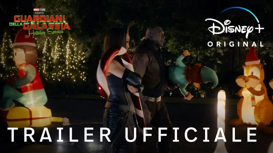 Wideo do filmu Strażnicy Galaktyki: Coraz bliżej święta — Disney+ | Marvel Studios Presenta: Guardiani della Galassia Holiday Special - Dal 25 Novembre