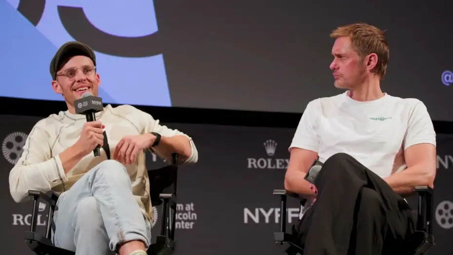 Wideo do filmu Pillion — Harry Lighton and Alexander Skarsgård on Pillion