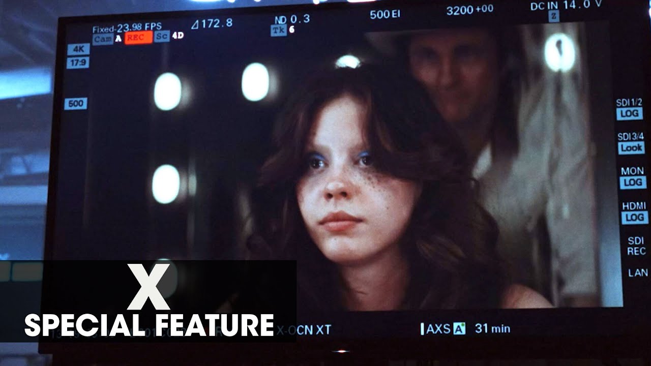 Wideo do filmu X — X (2022 Movie) Special Feature “Mia Goth” - Mia Goth, Brittany Snow