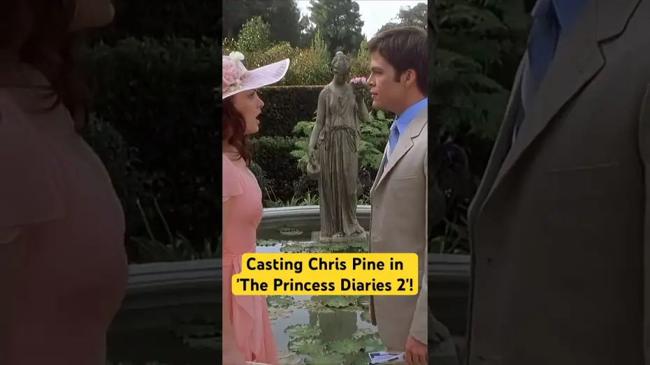 Wideo do filmu Pamiętnik księżniczki 2: Królewskie zaręczyny — How Chris Pine Was Cast in 'The Princess Diaries 2'