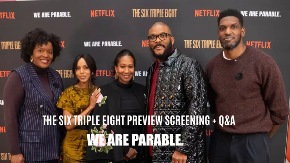 Wideo do filmu Batalion 6888 — We Are Parable x Netflix: The Six Triple Eight preview screening and Q+A