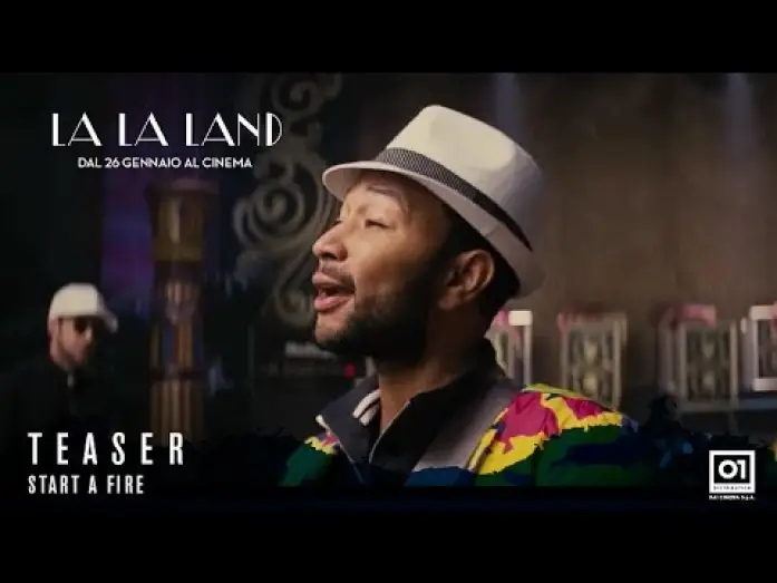 Wideo do filmu La La Land — LA LA LAND – Teaser Trailer Ufficiale “Start a Fire” di John Legend