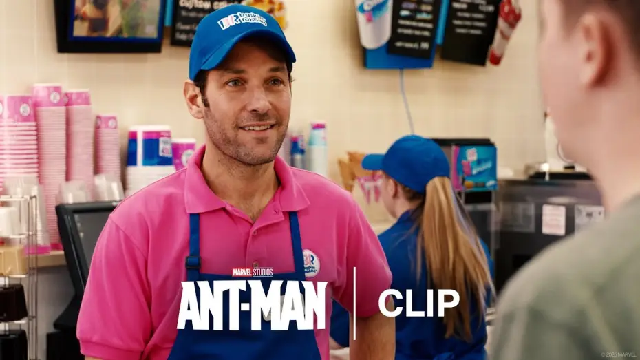 Wideo do filmu Ant-Man — Scott Lang Works at Baskin Robbins - Official Clip