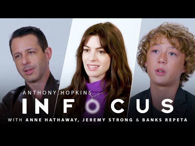 Wideo do filmu Armagedon — Anne Hathaway, Jeremy Strong & Banks Repeta On Learning From Anthony Hopkins | In Focus | Ep 4