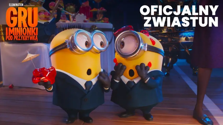 Wideo do filmu Gru i Minionki: Pod przykrywką — Oficjalny zwiastun 2 HD