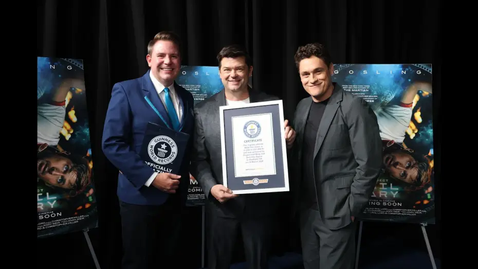 Wideo do filmu Projekt Hail Mary — Project Hail Mary has been awarded TWO Guinness World Records titles!