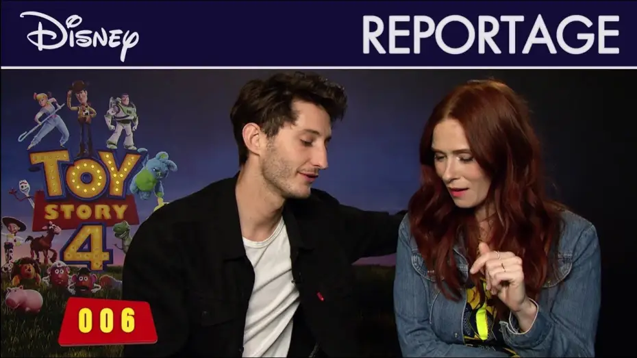 Wideo do filmu Toy Story 4 — Toy Story 4 - Reportage : "Les voix françaises racontent le film" VF