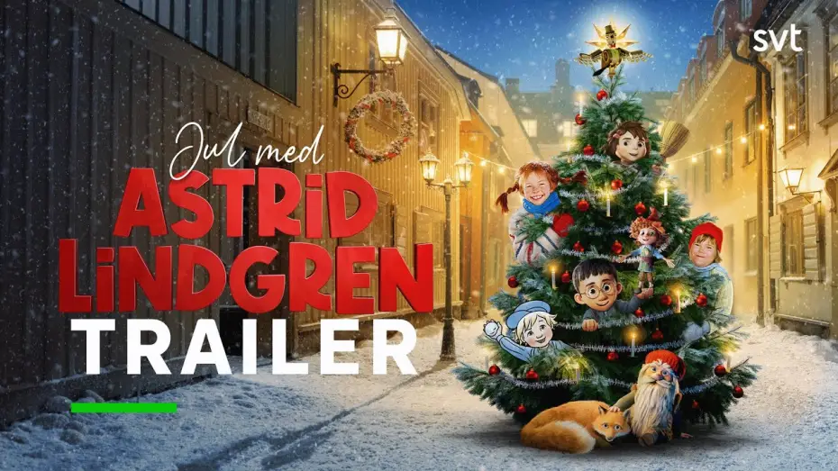 Wideo do filmu Jul med Astrid Lindgren — Jul med Astrid Lindgren | Trailer | SVT