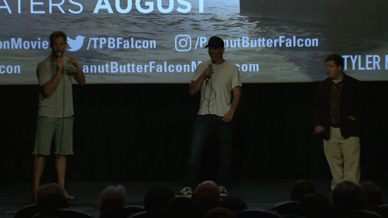 Wideo do filmu Sokół z masłem orzechowym — Q&A with THE PEANUT BUTTER FALCON Writers/Directors & Star