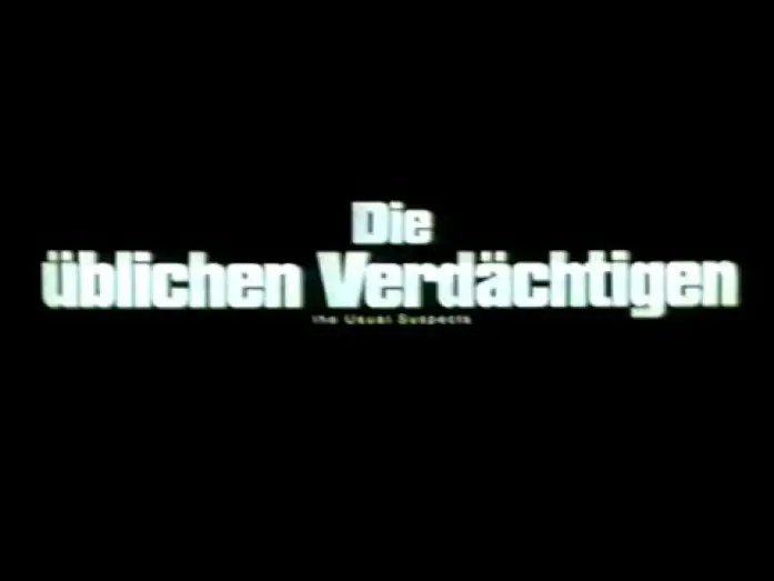 Wideo do filmu Podejrzani — Die üblichen Verdächtigen - Trailer (1995)