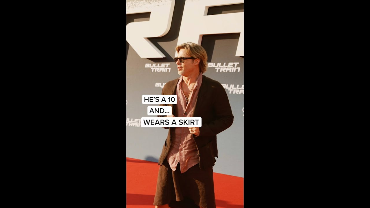 Wideo do filmu Bullet Train — Brad Pitt proving why he's a 12, always.