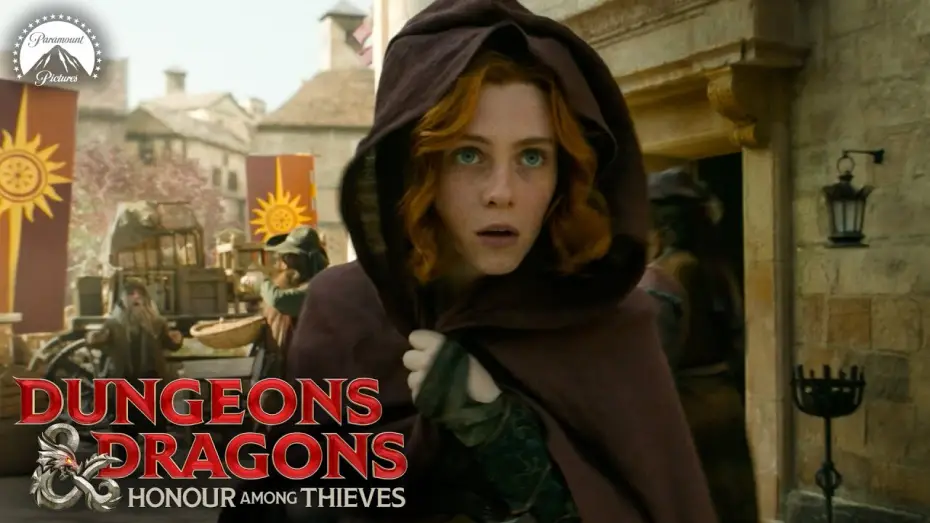 Wideo do filmu Dungeons & Dragons: Złodziejski honor — Doric Shapeshifts to Escape