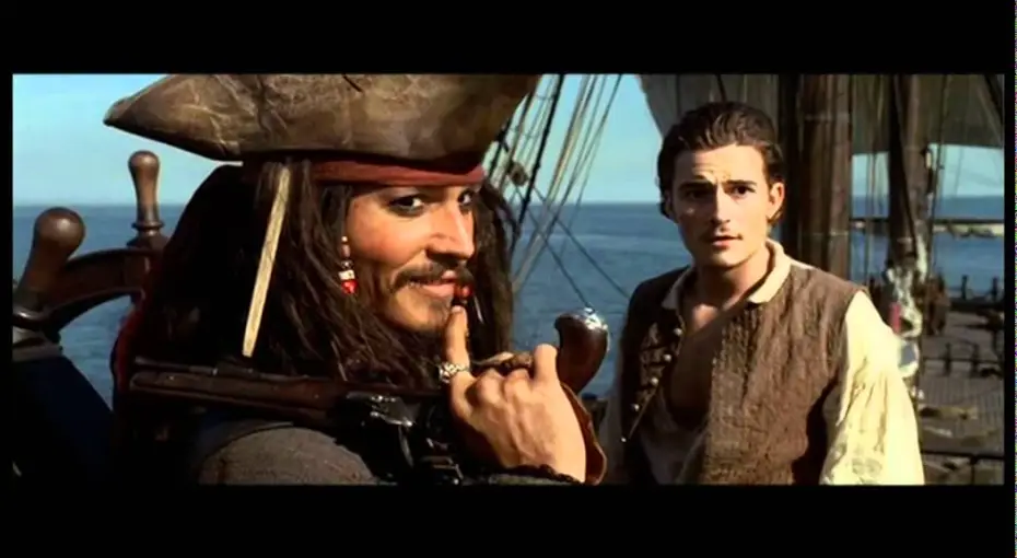 Wideo do filmu Piraci z Karaibów. Klątwa Czarnej Perły — Trailer - Piratas de Caribe 1 - La Maldición de la Perla Negra