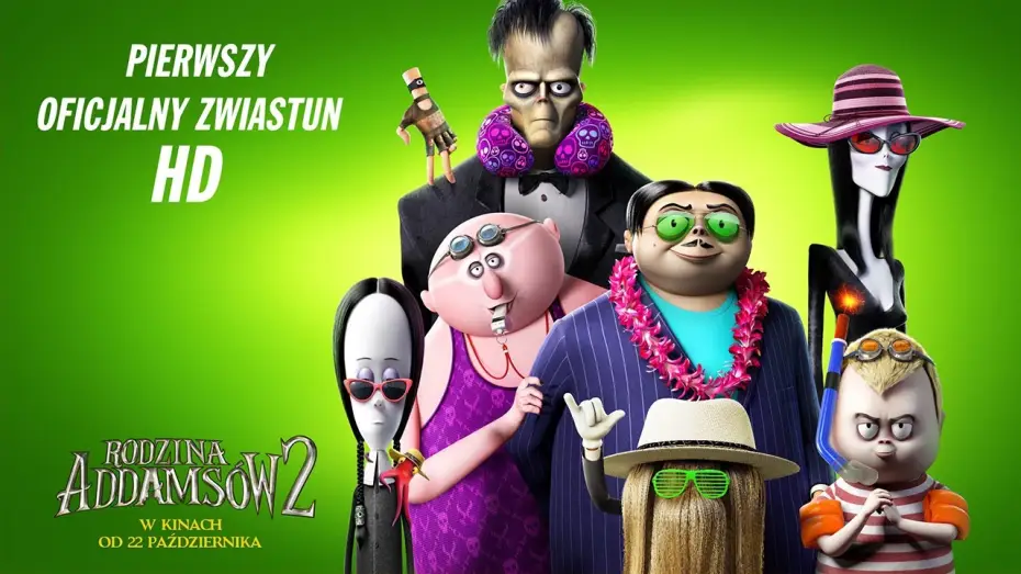 Wideo do filmu Rodzina Addamsów 2 — Rodzina Addamsów 2 - zwiastun PL