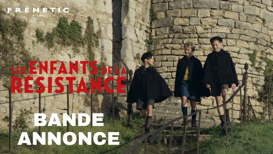 Wideo do filmu Les enfants de la Résistance — LES ENFANTS DE LA RÉSISTANCE - bande-annonce VF (2026) Lucas Hector, Nina Filbrandt, Octave Gerbi