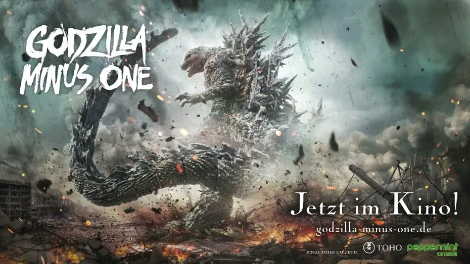 Wideo do filmu Godzilla Minus One — Minami Hamabe teilt ihre Begeisterung über den neuen Godzilla-Film mit! [OmU]