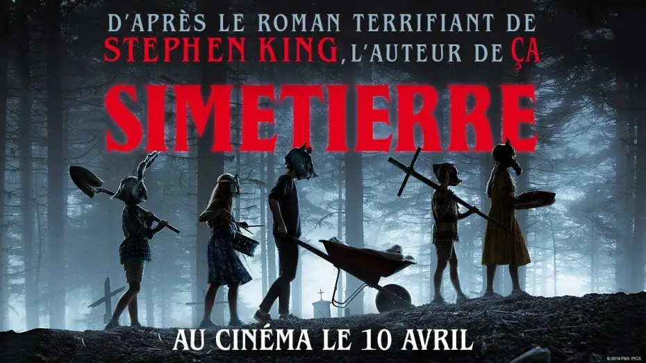 Wideo do filmu Smętarz dla zwierzaków — SIMETIERRE - Bande Annonce 2 VOST
