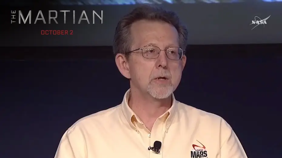 Wideo do filmu Marsjanin — Mark Watney's Mars Announcement