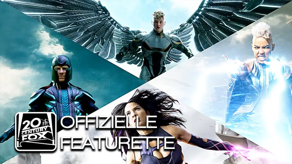 Wideo do filmu X-Men: Apokalipsa — X-Men: Apocalypse | Die vier Reiter | Featurette Deutsch HD German