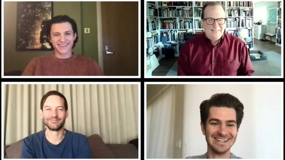Wideo do filmu Spider-Man: Bez drogi do domu — In Conversation with Tom Holland, Tobey Maguire, and Andrew Garfield