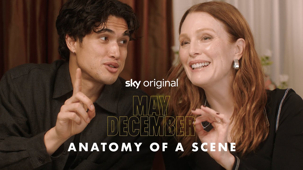 Wideo do filmu Obsesja — Charles Melton & Julianne Moore sit down to discuss THAT package scene!