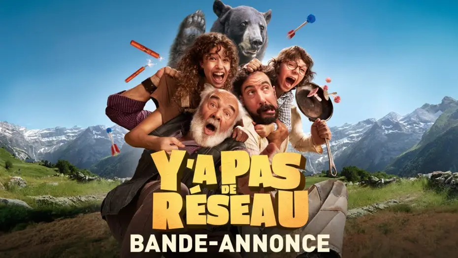 Wideo do filmu Y a pas de réseau — Y'a pas de réseau - Bande-annonce officielle HD