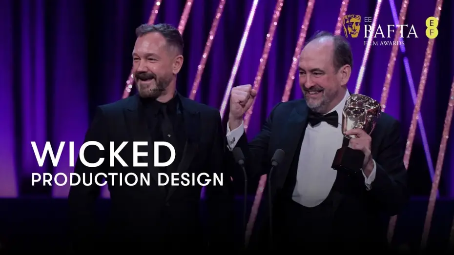 Wideo do filmu Wicked — Wicked defies  gravity to win the BAFTA for Production Design | BAFTA Film Awards 2025