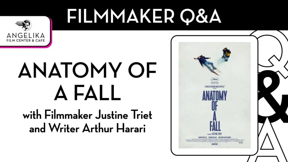 Wideo do filmu Anatomia upadku — Anatomy of a Fall Q&A with Co-Writer and Director Justine Triet and Co-Writer Arthur Harari