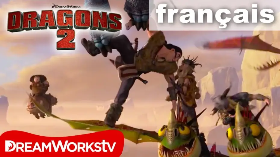 Wideo do filmu Jak wytresować smoka 2 — Dragons 2 - Extrait Tempête, va chercher ! VF