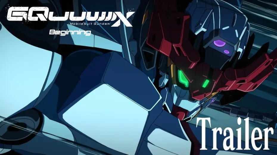 Wideo do filmu 機動戦士Gundam GQuuuuuuX -Beginning- — MOBILE SUIT GUNDAM GQUUUUUUX -BEGINNING- | TRAILER [GERMAN]