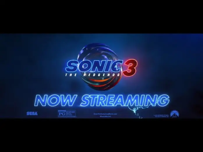Wideo do filmu Sonic 3. Szybki jak błyskawica — Now Streaming