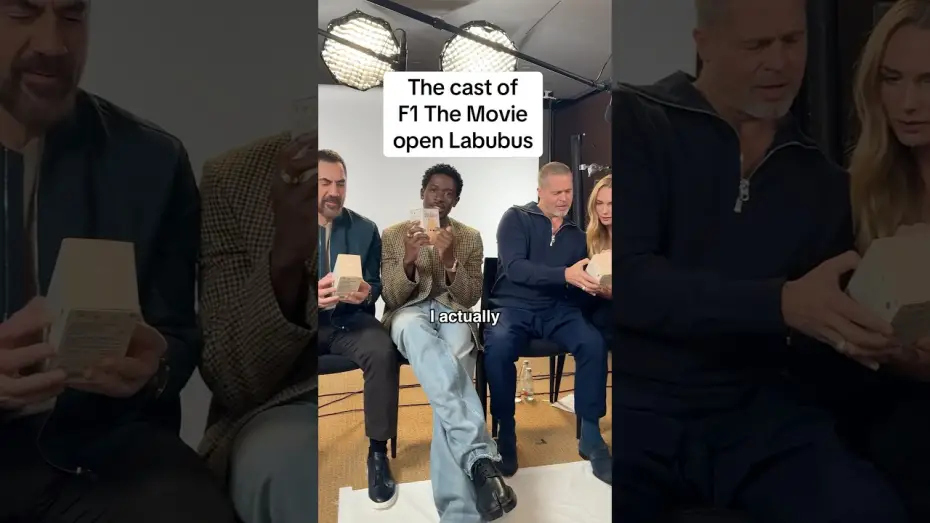 Wideo do filmu F1: Film — The cast and their Labubus are revved up to see the movie in theaters June 27