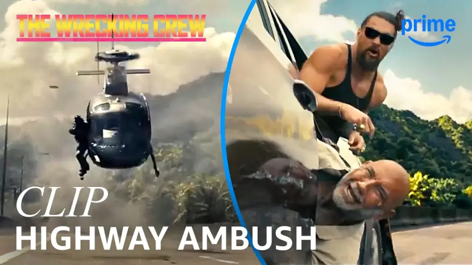 Wideo do filmu Ekipa wyburzeniowa — Jason Momoa & Dave Bautista vs. Highway Ambush - Clip
