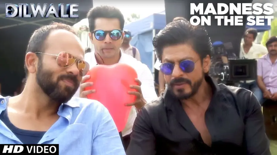 Wideo do filmu दिलवाले — Dilwale | Madness on the set | Kajol, Shah Rukh Khan, Kriti Sanon, Varun Dhawan