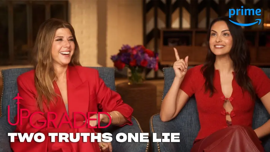 Wideo do filmu Pierwsza klasa — Camila Mendes and Marisa Tomei Play Two Truths One Lie