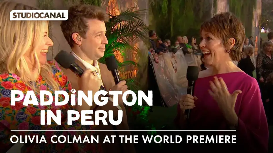Wideo do filmu Paddington w Peru — Olivia Colman at the World Premiere of PADDINGTON IN PERU