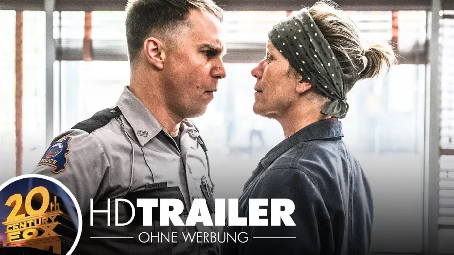 Wideo do filmu Trzy billboardy za Ebbing, Missouri — Three Billboards outside Ebbing, Missouri | Offizieller Trailer  | Deutsch HD German (2017)