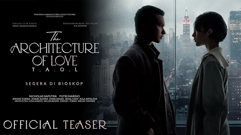Wideo do filmu The Architecture of Love — THE ARCHITECTURE OF LOVE (𝐓𝐀𝐎𝐋) - Official Teaser