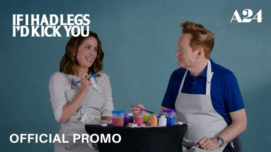 Wideo do filmu Kopnęłabym cię, gdybym mogła — Art Therapy with Rose Byrne and Conan O’Brien
