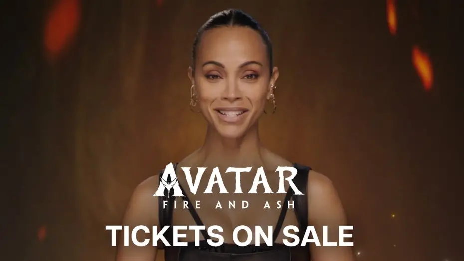 Wideo do filmu Avatar: Ogień i popiół — Tickets on Sale