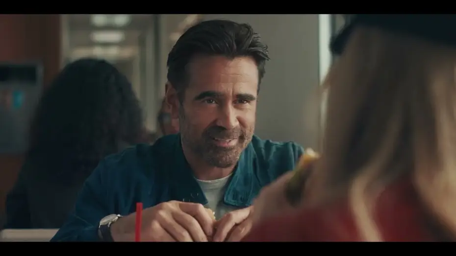 Wideo do filmu Wielka, odważna, piękna podróż — Colin Farrell es el experto en bocatas chippy [en español]