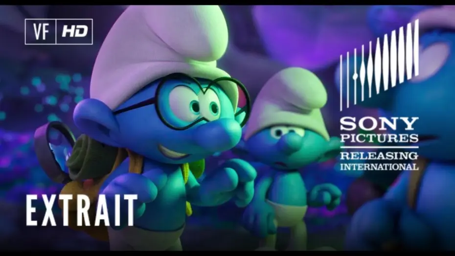 Wideo do filmu Smerfy: Poszukiwacze zaginionej wioski — Les Schtroumpfs et le Village Perdu - Extrait Raft Building - VF
