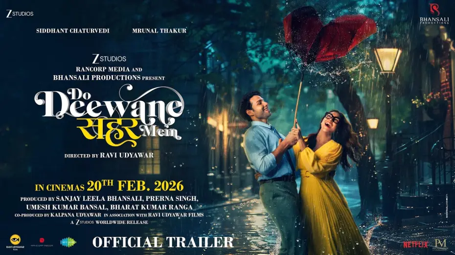 Wideo do filmu दो दीवाने शहर में — Official Trailer