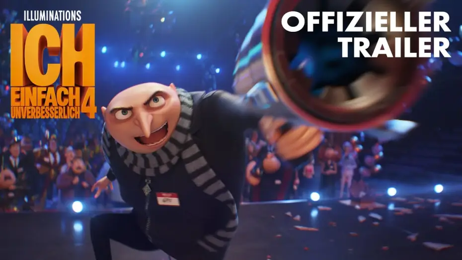 Wideo do filmu Gru i Minionki: Pod przykrywką — Offizieller Trailer