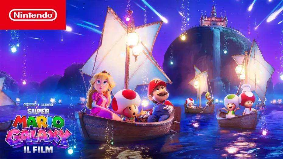 Wideo do filmu Super Mario  Galaxy. Film — (Versione doppiata) Super Mario Galaxy Il Film Direct – Trailer ufficiale