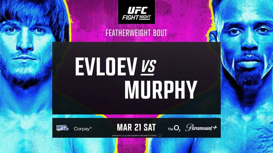 Wideo do filmu UFC Fight Night 270: Evloev vs. Murphy — UFC London: Evloev vs Murphy - March 21st | Fight Promo