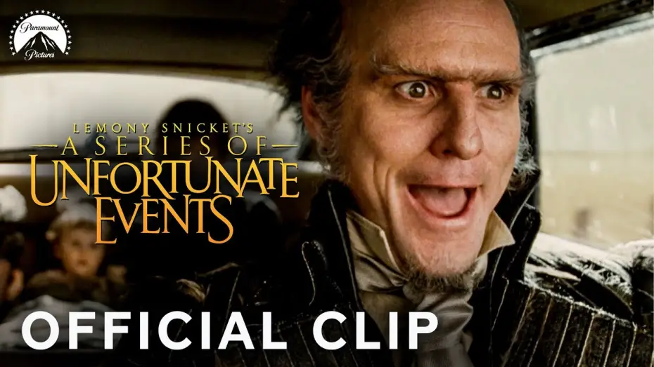 Wideo do filmu Lemony Snicket: Seria niefortunnych zdarzeń — Jim Carrey is Unrecognizable as Count Olaf!